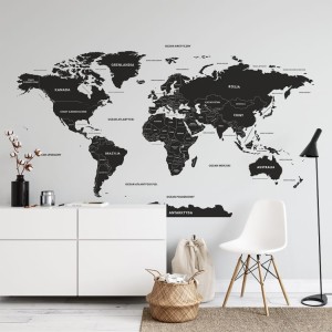 TAPETA MAPA ŚWIATA W21 - YOKO DESIGN