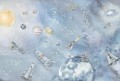 tapeta kosmos do pokoju chłopca