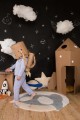 dywan wełniany dziecięcy astronauta
