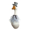 Loveme Decoration Goose beige with hat