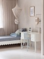 Białe biurko dla dziecka z kolekcji Babushka Wood Luck Design – Tuliroom