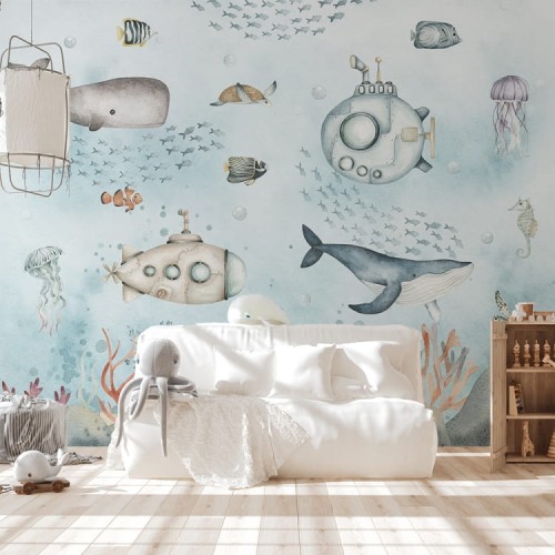 tapeta dziecieca podwodny swiat yokodesign