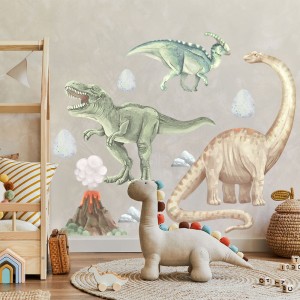 NAKLEJKI DINOZAURY I - PASTELOWE LOVE