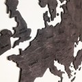 drewniana mapa europy