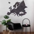 drewniana mapa europy