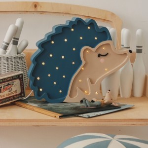 LAMPKA JEŻYK FAIRYTALE BLUE - LITTLE LIGHTS