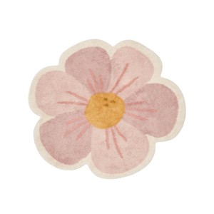 Dywan dla dziewczynki Kwiatek 110 cm - Little Dutch