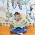 drewniana lampka little lights krokodyl