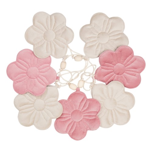 girlanda kwiaty velvet cukierkowy bukiet