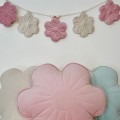 girlanda kwiaty velvet cukierkowy bukiet