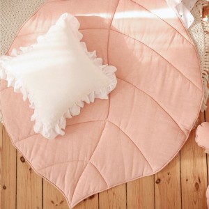 MOI MILI - LINEN LEAF MAT LIGHT PINK