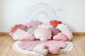 play mat velvet shell baby pink