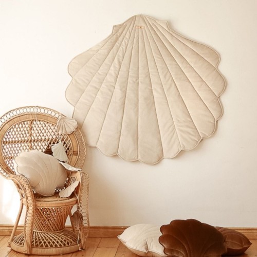 Velvet shell mat cream