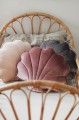 velvet shell pillow cosmis pearl