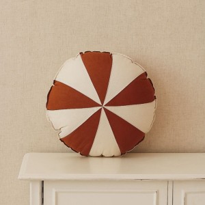 MOI MILI - PATCHWORK PILLOW CARAMEL CANDY
