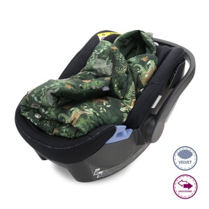 MAKASZKA - BABY CAR SEAT SWADDLE WOODLAND