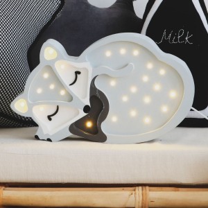 LITTLE LIGHTS - FOX LAMP GRAY