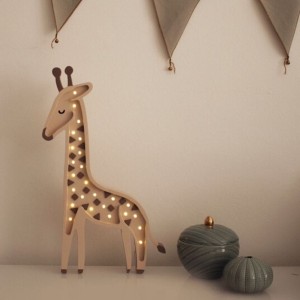LITTLE LIGHTS - GIRAFFE LAMP SAVANNA BEIGE