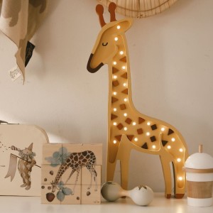 LITTLE LIGHTS - GIRAFFE LAMP AFRICAN YELLOW