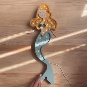LITTLE LIGHTS - MERMAID LAMP BLOND