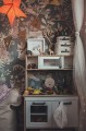 wallpaper with forest animals