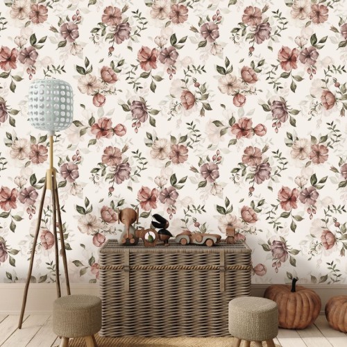 wallpaper with flowers