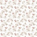 wallpaper with herons and flowers
