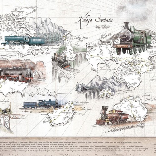 wallpaper with trains