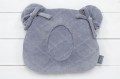 baby pillow with a recess for a head