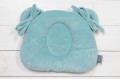 baby pillow with a recess for a head