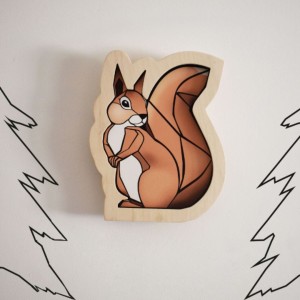 UNKY - KIDS NIGHT LAMP SQUIRREL