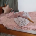 linen stork child room