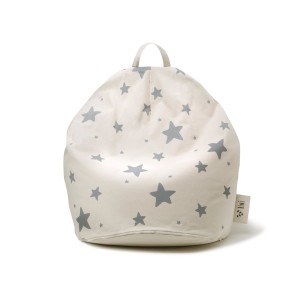 BINI - KIDS POUF BINI DOUBLE STARS GREY