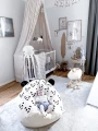 kids pouf with panda