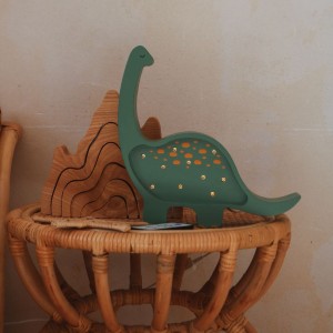 LAMPKA DINO DIPLODOK MINI MILITARY GREEN - LITTLE LIGHTS