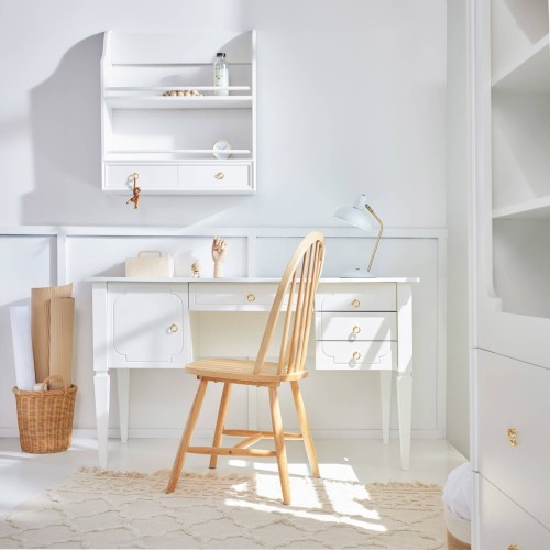 biale biurko bellamy royal  stylowe