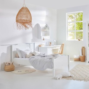 Łóżko dla dziecka 90x200 cm Royal timeless white - Bellamy