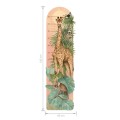 wall sticker safari height measure
