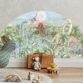 wall sticker world of dinosaurs