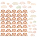 mini rainbows wall stickers