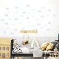 wall stickers set mini rainbows