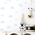 wall stickers set mini rainbows