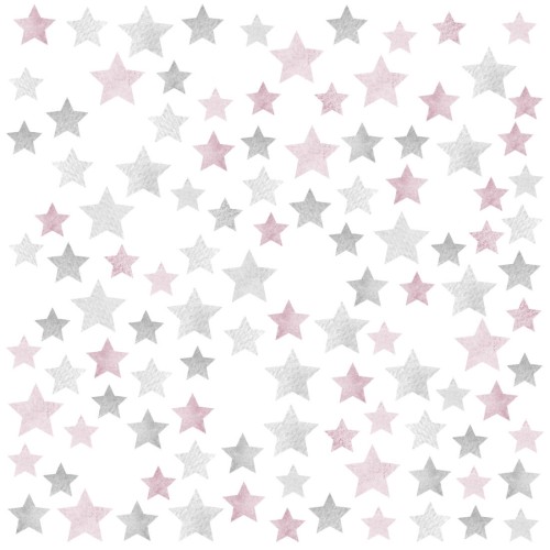 set of wall stickers stars