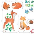 wall stickers for children forest friends