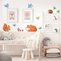 wall stickers for children forest friends