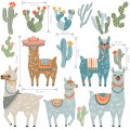 wall stickers for children llamas