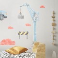 wall stickers construction set 1 blue