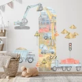 wall sticker heigh measure construction