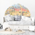 wall sticker for boys construction