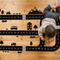 floor sticker race